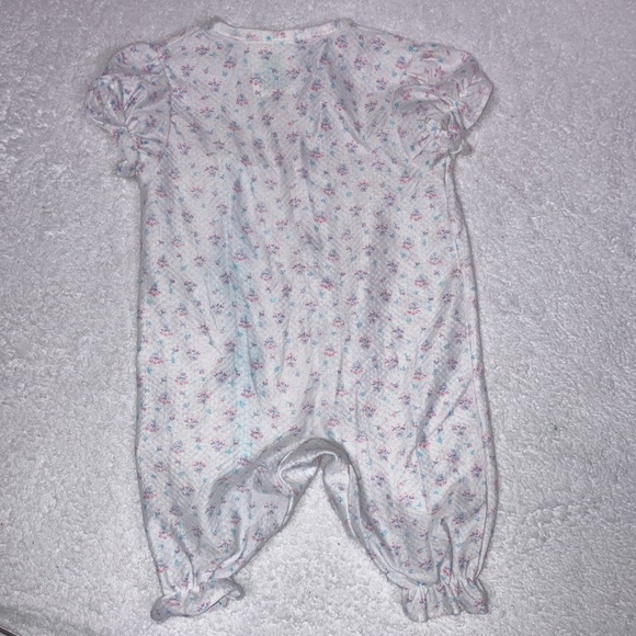 Vintage Dr. Denton flower print romper newborn - Picture 5 of 8